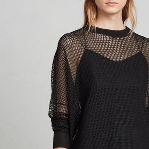 All Saints Rizo Crew Neck Sweater